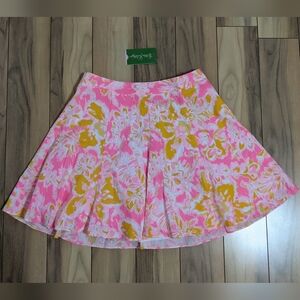 NWT! Lilly Pulitzer Levy Skirt Kir Royal Pink Oh La La Size 4